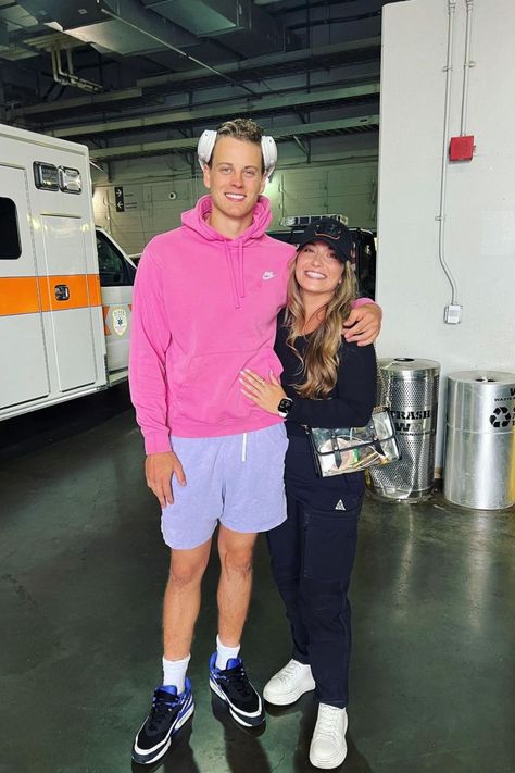 Olivia Holzmacher, Joe Borrow, Beautiful Brown Eyes, So Proud Of You, Joe Burrow, Women’s Soccer, Nfl Football Teams, Football Love, Joe Cool