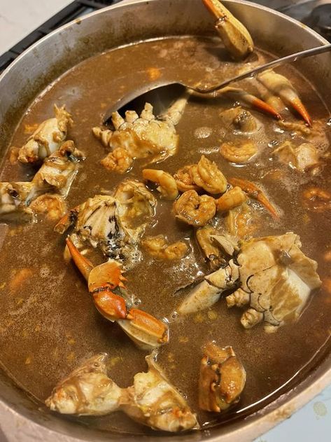 Louisiana Cajun Cooking And Recipes | Seafood Gumbo Crab Gumbo Recipe, Cajun Seafood Gumbo, Crab Gumbo, Gumbo Ingredients, Seafood Gumbo Recipe, Louisiana Seafood, Recipes Seafood, Louisiana Cajun, Cajun Creole Recipes