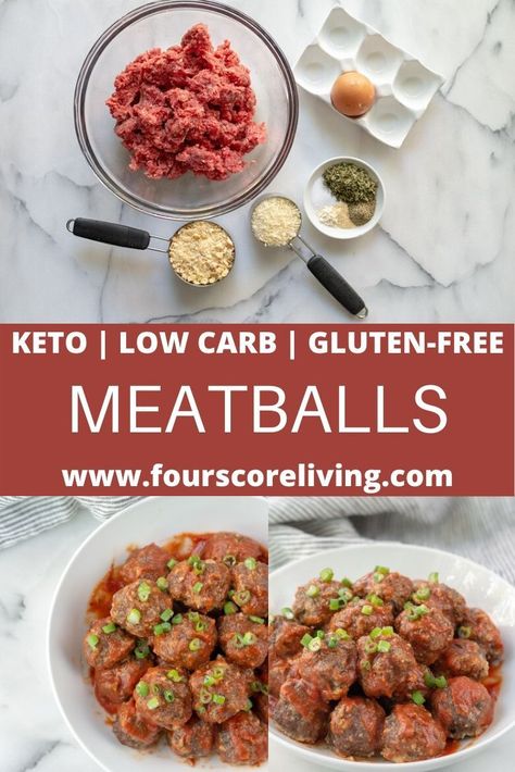 Easy Keto Meatballs, Simple Keto Diet, Keto Meatballs, Desayuno Keto, Low Carb Meatballs, Simple Keto, Meatballs Easy, Keto Foods, Keto Cooking