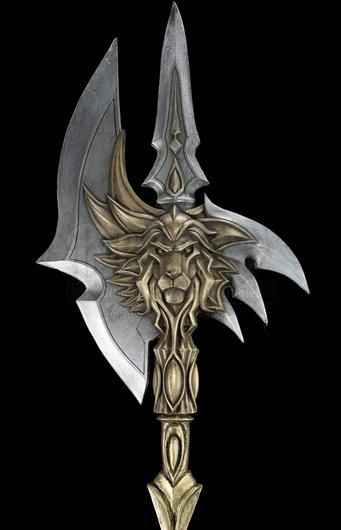 Halberd Fantasy Art, Halberd Art, Magic Halberd, Halberd Concept Art, Dnd Halberd, Fantasy Halberd, Draenei Paladin, Viking Life, Bff Tattoos