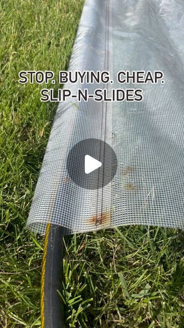 IronHeritageRanch on Instagram: "Farm hacks!! 

We ended up with a pallet of livestock curtain and my husband said it would be a great slip n slide. I didnt believe that it would actually be slippery enough but it is!! No surfactant needed! 

Theres a pocket where its normally hung in the barns and we run the hose through it up to the top so that the tarp is weighed down and stays in place. Then we pin the hose with a landscape pin to keep it in place. 

This material is TOUGH. We’ve used this same piece for years!!! Anything else we’ve ever used gets holes or rips. 

At the end of the season we lay it out to dry and fold it up for the next year. 

At this point, I believe anything else sold is a scam!! They want you to keep buying things over and over again when they get destroyed. This w Fun Places For Kids, Farm Hacks, Outdoor Party Games, Slip N Slide, Diy Water, Youth Group, Backyard Fun, Water Slides, Outdoor Party