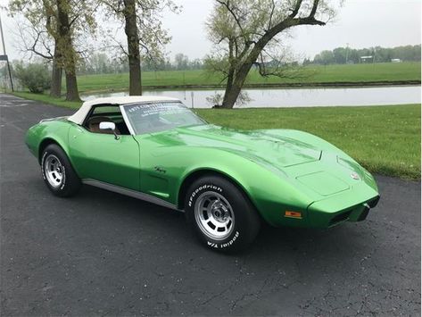 1975 Corvette, Corvette For Sale, Vintage Muscle Cars, Corvette Convertible, Vintage Muscle, Buy Sell Trade, Corvette Stingray, True Art, Car Features