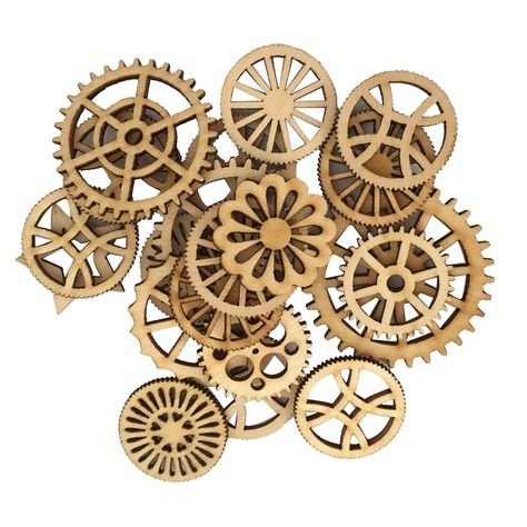 Smarter Shopping, Better Living! Aliexpress.com Hanging Decorations Wedding, Gear Pattern, Wall Hanging Decorations, Card Making Embellishments, Wooden Gears, Embellishment Diy, Wood Disc, Wooden Cutouts, Shape Crafts