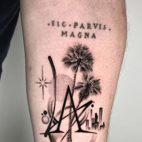 Los Angeles tattoo studio specialized in fine line, realistic, anime, manga, geometric, lettering, microrealism and more based on 830 N La Brea Ave, 90038!

For appointments, contact us:
Call or Text 323-394-3441
E-Mail: malakatats@gmail.com
FB: Malaka Tattoo Los Angeles
IG: @MalakaTattoo
TikTok: @MalakaTattoo

#tattoo #tattoos #losangeles #losangelestattoostudio #latattoostudio #losangelestattoo #tattooshop #blackandgraytattoo #palmtreetattoo #dotworktattoo #illustrativetattoo Los Angeles Tattoo Lettering, Los Angeles Tattoo Ideas, Geometric Lettering, Los Angeles Tattoo, La Tattoo, La Brea, Palm Tree Tattoo, Dot Work Tattoo, Small Tattoo