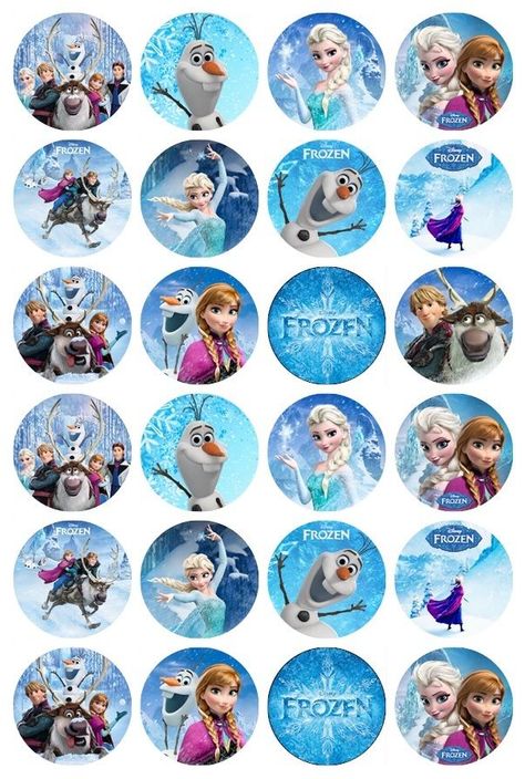 . Tags Frozen, Frozen Cupcake Toppers, Frozen Printables, Elsa Birthday Party, Frozen Cupcakes, Disney Frozen Birthday Party, Frozen Cake Topper, Frozen Birthday Theme, Disney Frozen Birthday