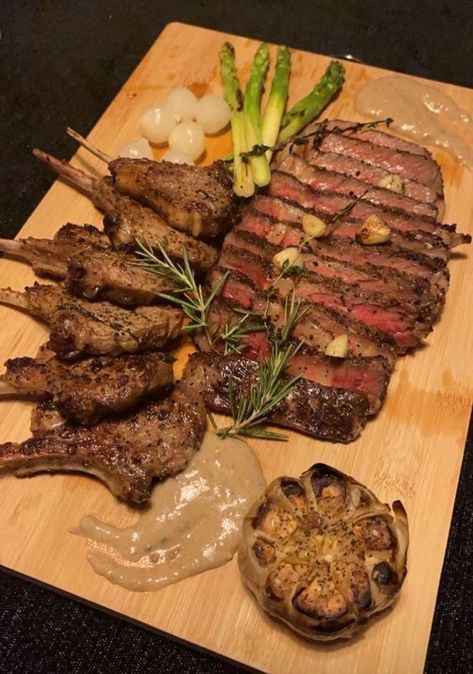 #follow #foodie #food #dinner #lamb #blogging #blog #blogger #lunch Dinner Aesthetic, Food Story, Party Food Buffet, Luxury Food, Delicacy Food, Healthy Lifestyle Food, Think Food, Food Dinner, Lamb Chops