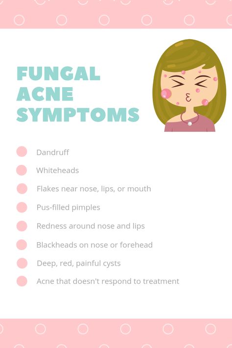 Fungal acne is completely different than regular acne.  It is harder to treat, and requires a whole different set of products and techniques to beat it.  In fact, regular acne treatments can actually make fungal acne worse!  See our full article for more info! Treat Dandruff, Fungal Acne, Ingredients To Avoid, Blackheads On Nose, Greasy Skin, Acne Vulgaris, Acne Treatments, Kidney Cleanse, Natural Acne Remedies