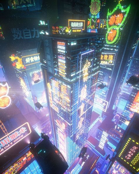 Cyberpunk Cities on Instagram: “Welcome to Cyberpunk Cities, The place where we showcase all types of Cyberpunk inspired art and photography! . . . 🔥 Congratulations 🔥…” Pokemon Cities, Cyberpunk City Background, Cyberpunk Painting, Cyberpunk Background, Cyberpunk Cities, Futuristic Anime, Background References, Neon Noir, Sci Fi City