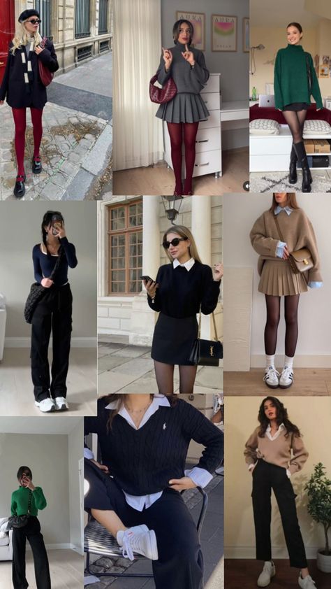 My moodboard aesthetic for this winter 2024 Winter Outfit Inspo 2024 Women, Fall Outfits 2024 Skirt, Winter Fashion Inspo 2024, Winter Outfits Aesthetic 2024, Winter Outfit 2024, Outfits Winter 2024, Winter Trends 2024, Women's Winter Outfit, Fits For Winter