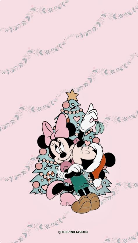 Gingerbread Disney Castle, Christmas Disney Background, Christmas Disneyland Wallpaper, Christmas Disney Wallpaper Aesthetic, Pink Disney Christmas Wallpaper, Disney Xmas Wallpaper, Minnie Christmas Wallpaper, Winnie The Pooh Wallpaper Christmas, Christmas Phone Wallpaper Disney