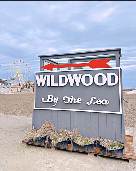 Wildwood New Jersey Aesthetic, New Jersey Aesthetic, Wildwood New Jersey, Living Aesthetic, Beach Book, Wildwood Nj, Beach Books, 70s Aesthetic, Jersey Girl