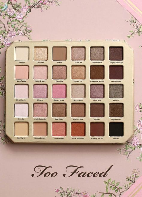 The New Too Faced Natural Love Palette http://www.makeupandbeautyblog.com/cosmetics/new-faced-natural-love-palette/ #MakeupCafe Too Faced Natural Love, Too Faced Eyeshadow Palette, Natural Makeup Brands, Too Faced Eyeshadow, Too Faced Natural Eyes, Team Magma, All Natural Makeup, Makeup Pallets, Makeup And Beauty Blog