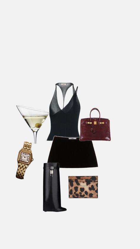 Dirty Martini Aesthetic, Jazz Bar Outfit, Bar Night Outfit, Martini Aesthetic, Bar Night, Bar Outfits, Jazz Bar, Slay Outfits, Bar Outfit