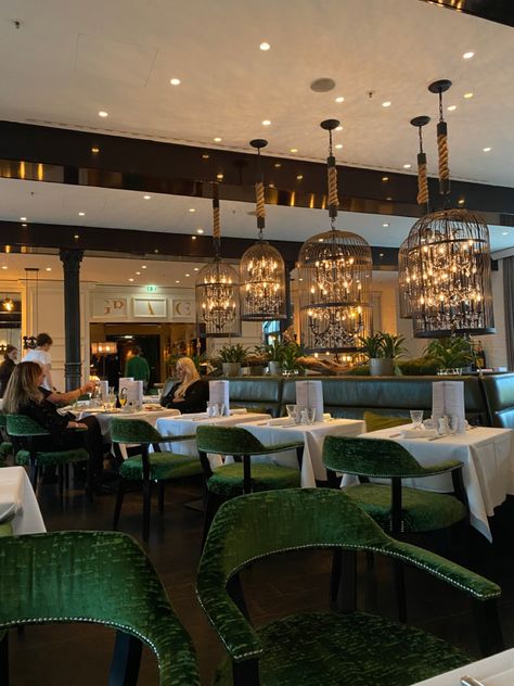 Aesthetic 
Food 
Travel 
Berlin 
Restaurant 
Old money 
Green 
Emerald green 
Interior design Classy Restaurant, Berlin Restaurant, Life Vision, Life Vision Board, Will Turner, Berlin, Vision Board, Restaurant, Collage