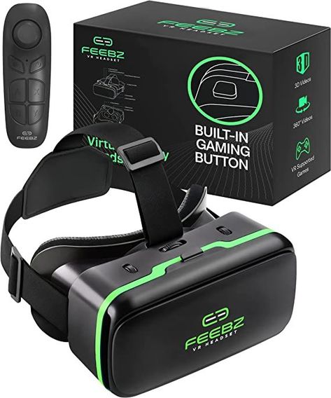 FREE VR CONTENT INCLUDED!!! Feebz VR goggles are delivered with a unique list of free VR apps, game & videos. For beginners & advanced users Vr Videos, Virtual Reality Goggles, Vr Goggles, Vr Box, Best Gifts For Boys, Virtual Reality Glasses, Gifts 2023, Vr Glasses, Pc Setups