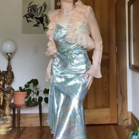 Seafoam Prom Dress, Sea Foam Dress, Seafoam Dress, Dress Prom, Greek Mythology, Sea Foam, Pretty Dresses, Silk Dress, Prom Dress