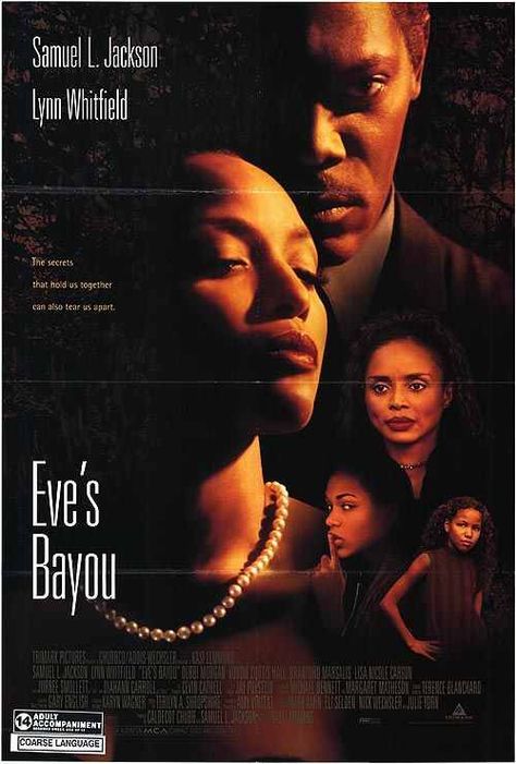 Picture This - Eve's Bayou (1997) Directed & Writer - Kasi Lemmons Starring Samuel L. Jackson, Debbi Morgan, Diahann Carroll, Lisa Nicole Carson, Lynn Whitfield, Vondie Curtis-Hall, Jurnee Smollett-Bell, Meagan Good Lisa Nicole Carson, Lynn Whitfield, Seven Movie, Megan Good, Black Tv Shows, Black Movies, Jurnee Smollett, Black Cinema, Diahann Carroll