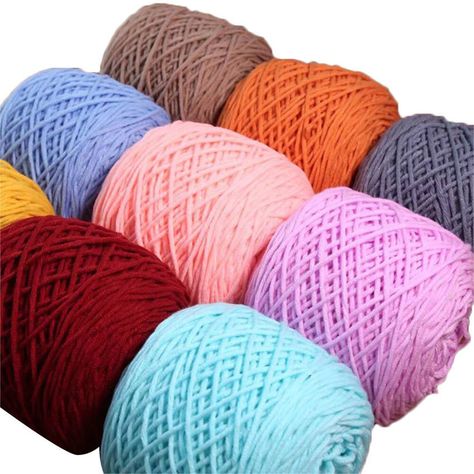 Embroidery Weaving, Cotton Yarn Knitting, Tufting Diy, Textile Craft, Sewing Online, Yarn Skein, Rug Yarn, Needle Embroidery, Diy Cushion