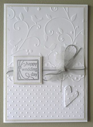 White Wedding Cards Handmade, Home Made Wedding Cards Handmade Simple, Simple Wedding Cards Handmade, Easy Wedding Cards Handmade Simple, Wedding Diy Cards, Stampin Up Wedding Cards Ideas Beautiful, Hand Stamped Wedding Cards, Handmade Wedding Cards Elegant, Homemade Wedding Cards Easy