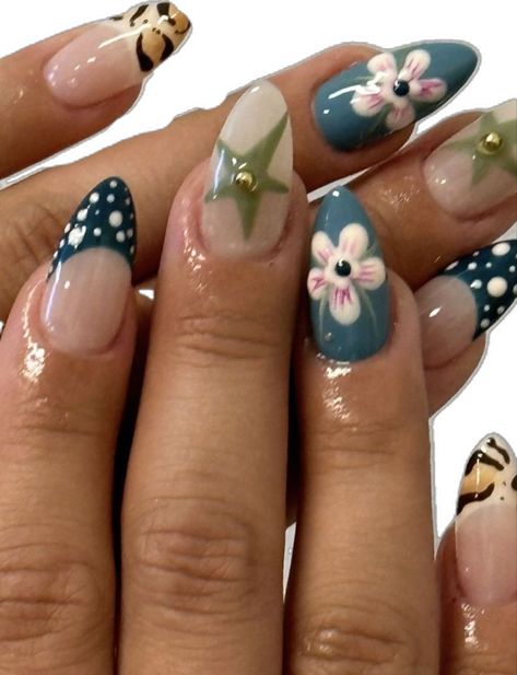 Artsy Nails Designs, Artsy Nails, Artsy Aesthetic, Hello Nails, Nails Aesthetic, Grunge Nails, Cute Acrylic Nail Designs, Pretty Gel Nails, Cute Gel Nails