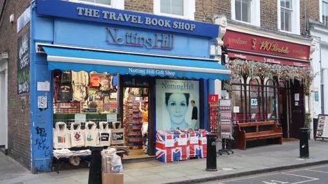 The Apartment Above the Famous Book Shop from “Notting Hill” Is for Sale | Apartment Therapy Apartment Above Shop, Notting Hill Bookshop, Gorgeous Apartment, Romantic Comedies, Book Shop, London Apartment, Wine Art, The Apartment, Notting Hill