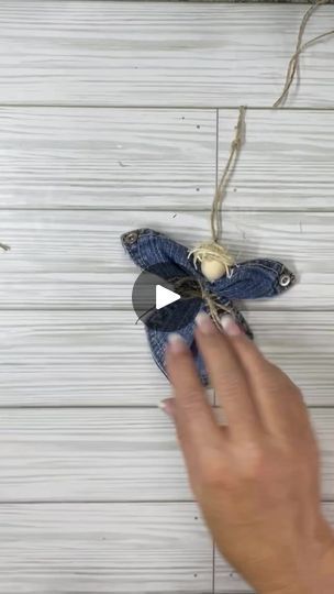 325K views · 6.7K reactions | Pocket Angel (Video) | Pocket Angel (Video)

#christmascrafts #diychristmasdecorations #handmadeholidays #homemadeornaments #diyxmasgifts #christmasdiy #xmascrafting | By Knot Just ChalkFacebook Denim Angel Ornament Diy, Denim Pocket Angels, Jean Pocket Angels Diy, Denim Angel Ornament, Denim Angels, Pocket Angels, Angel Video, Angel Ornaments Diy, Angel Videos