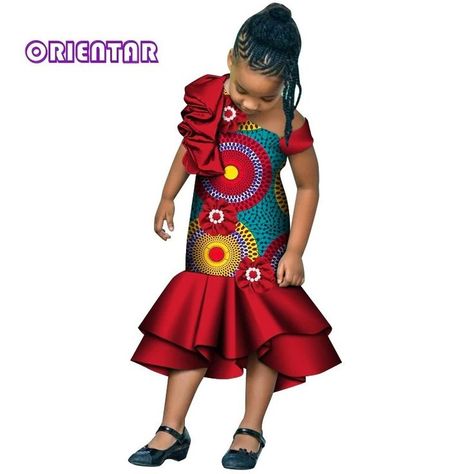 Party Dresses Kids, Cute Party Dresses, African Kids Clothes, Cute Dresses For Party, African Dresses For Kids, African Print Clothing, Best African Dresses, African Fashion Skirts