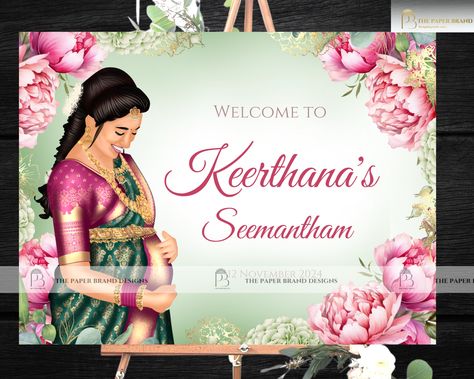 Seemantham Welcome Board, Indian Baby Showers, Portfolio Resume, Indian Baby, Welcome Boards, Mini Cakes Birthday, 12 November, Sign Board, Best Background Images