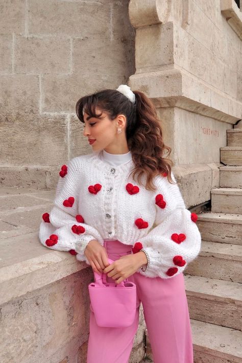 This Womens Cardigans item by HeyAysStore has 714 favorites from Etsy shoppers. Ships from Turkey. Listed on 11 Jul, 2023 Heart Cardigan, Knitted Heart, 3d Heart, Cardigan Crop, S Design, Chunky Knitwear, Valentine's Day Outfit, Heart Love, Knit Jacket