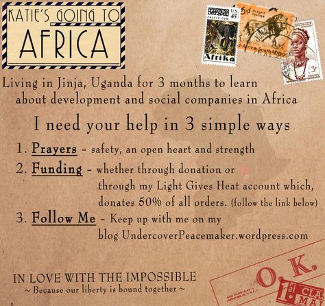 Dreams Do Come True – Undercover Peacemaker Mission Trip Letter Ideas, Crafts For Fundraising, Mission Trip Fundraising Letter, Mission Trip Shirts, Africa Mission Trip, Mission Trip Fundraising, Fundraising Letter, Zimbabwe Africa, The Great Commission