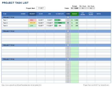 Excel Templates Project Management, Task List Template, Printables Business, Content Calendar Template, Ms Project, Excel Calendar, Microsoft Project, Project Management Templates, Work Task