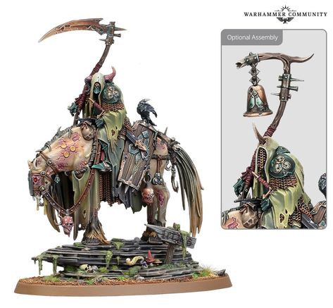 Games Workshop Pre-Orders: 'First Looks' Cities of Sigmar Weekend - Bell of Lost Souls Maggotkin Of Nurgle, Warhammer Nurgle, Cities Of Sigmar, Warhammer Miniatures, Warhammer Aos, Age Of Sigmar, Space Marines, Warhammer Fantasy, New Backgrounds