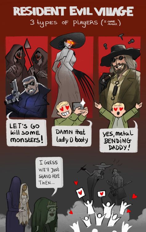 Resident Evil Village Fanart, Tyrant Resident Evil, Karl Heisenberg, Resident Evil Vii, Resident Evil 8, Resident Evil Anime, Resident Evil Funny, Lady Dimitrescu, Resident Evil Village