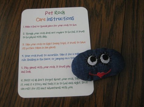 Pet Rock manual Pet Rocks Craft, Rock Climbing Party, Pet Rock, Crafty Hobbies, Scouts Crafts, Crafts For Boys, Pet Rocks, Halloween Crafts For Kids, Crafts For Kids To Make