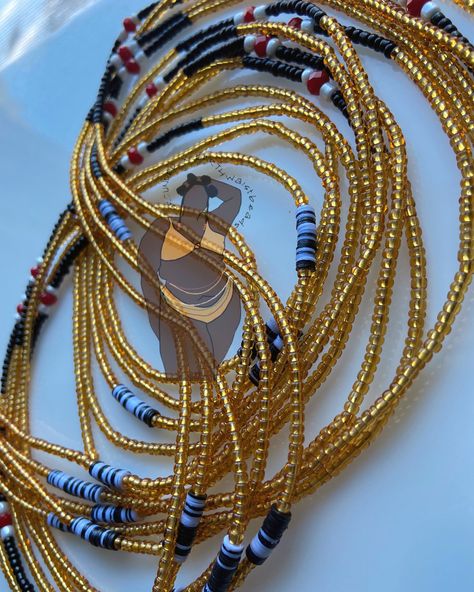 Waistbeads plus-size fashion bellybeads fit beads waist jewelry Gold Beaded Waist Beads For Festival, Cheap Gold Waist Beads For Festivals, Festival Gold Round Beads Waist Beads, Green Waistbeads, Men Drip, Gold Multi-strand Beaded Waist Beads, Waist Jewelry, Belly Jewelry, Waist Beads