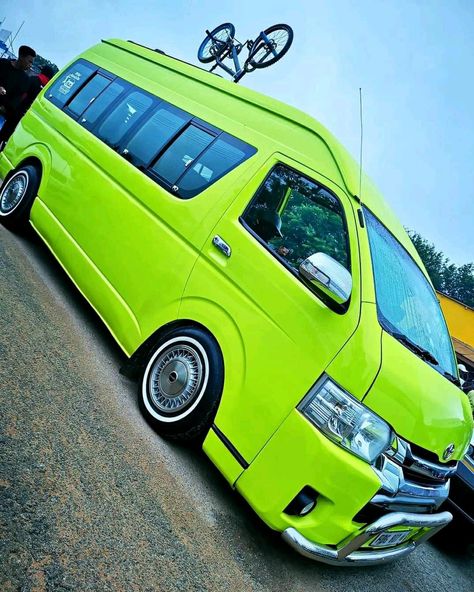 Toyota Quantum Taxi, Quantum Taxi Stance, Toyota Quantum Modified, Toyota Hiace Modified, Toyota Quantum, Hiace Campervan, Toyota Hiace Campervan, Hiace Camper, Green Mamba