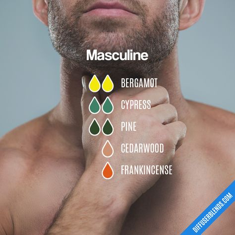 Masculine — Essential Oil Diffuser Blend Essential Oil Cologne, Essential Oil For Men, Essential Oil Perfumes Recipes, Essential Oil Combinations, Essential Oil Diffuser Blends Recipes, Perfume Recipes, Oils For Men, Essential Oils Guide, Essential Oil Diffuser Recipes