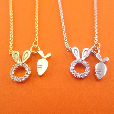 Giraffe Jewelry, Bunny Jewelry, Rabbit Necklace Pendants, Rabbit Jewelry, Bunny Necklace, Easter Jewelry, Rabbit Necklaces, Jewelry Photoshoot, Baby Jewelry