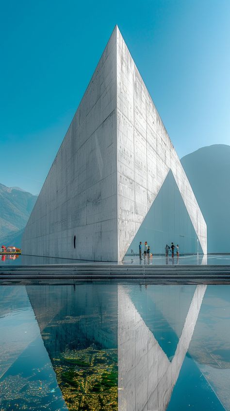 Futuristic concrete museum architecture. Vertical Gardens. Mountains, Japanese landscape, water. Futuristic Architecture. Rainbow color fabrics. Chilling people. Luxury minimalism. Japanese minimalist landscape. Architecture photo, Photorealistic, Nikon D750, Gradient reflections. 4k --v 6  --stylize 250 Minimalism Japanese, Future Museum, Luxury Minimalism, Japanese Minimalist, Vertical Landscape, Vertical Gardens, Minimalist Landscape, Japanese Landscape, Nikon D750