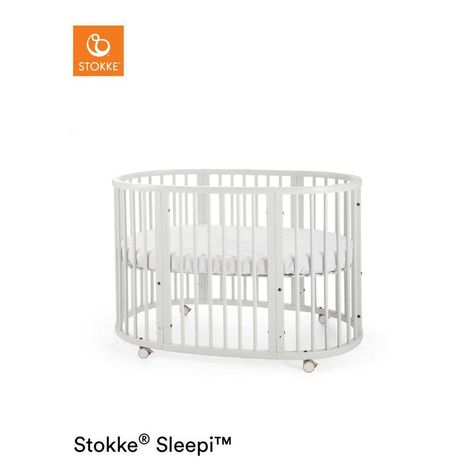 Oval Crib, Bed Extension, Stokke Sleepi, Wooden Cribs, Baby Cribs Convertible, Nature Baby Shower, Adjustable Mattress, One Bed, Convertible Crib