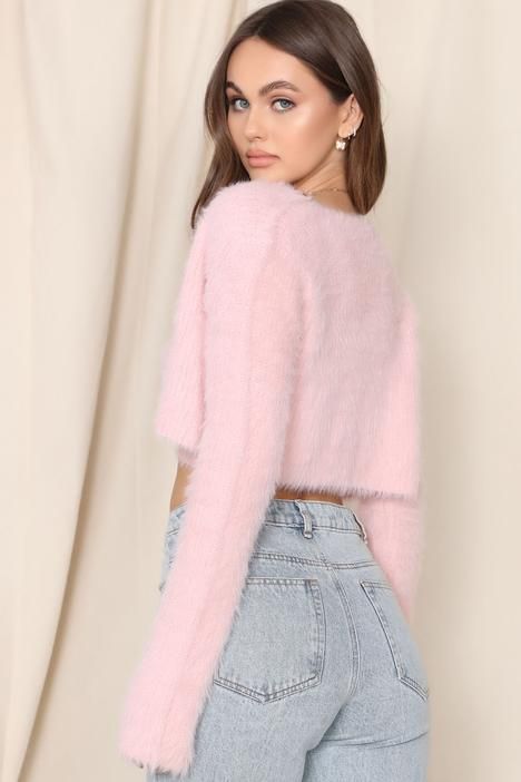 Blazer Outfits Women, Pencil Skirt Outfits Casual, Pink Fuzzy Sweater, Top Spaghetti Strap, Angora Cardigan, Pencil Skirt Outfits, Cardigan Long Sleeve, Fashion Sketches Dresses, Angora Sweater