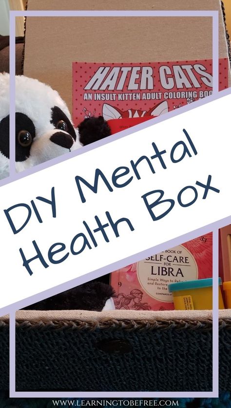 Bad Day Gifts, Care Kit For Friend, Self Care After A Bad Day, Mental Health Care Package Diy, Bad Day Box, Hope Box, Health Kit, Love You Friend, Care Box