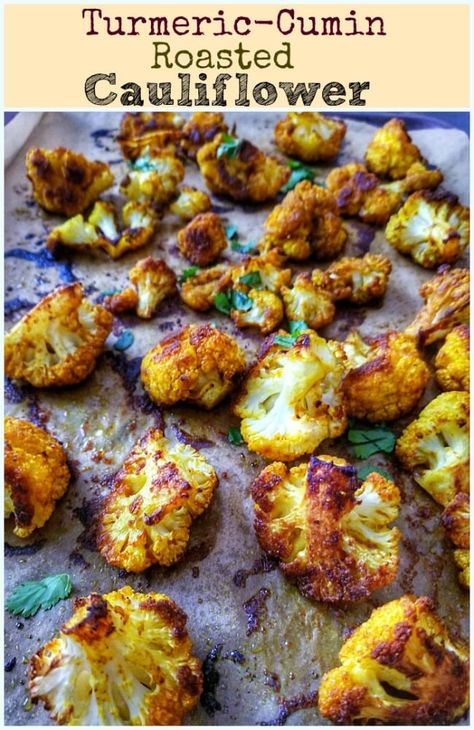 Turmeric Cumin Roasted Cauliflower Bites - Daily Yum Best Cauliflower Recipe, Curry Cauliflower, Roasted Cauliflower Recipes, Debt Reduction, Curry Spices, Cauliflower Curry, Veggie Food, Cauliflower Bites, Vegetarian Keto