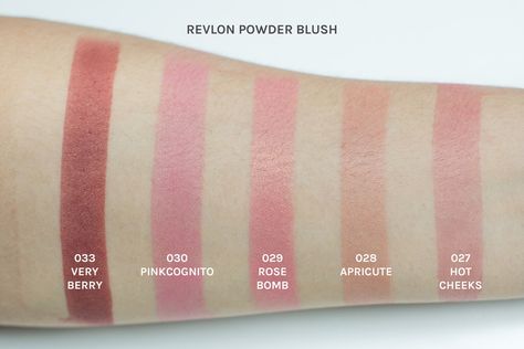 Rave: Revlon Powder Blush (with five new shades!) — Project Vanity Revlon Powder, Dior Blush, Beauty Shopping, Types Of Colours, Powder Blush, Gold Shimmer, My Skin, Combination Skin, Beauty Shop