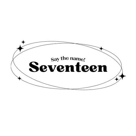 Say The Name Seventeen Logo, Svt Pfp Aesthetic, Svt Homescreen Layout, Seventeen Bio Ideas Kpop, Seventeen Symbol, Seventeen White Aesthetic, Seventeen Wall Decor, Seventeen Minimalist, Seventeen Layout