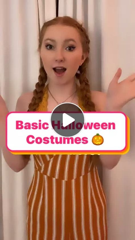 Basic Halloween Costumes 🎃 Basic Halloween Costumes, Magic Tricks, Short Video, Halloween Costumes, Dress Up, Halloween