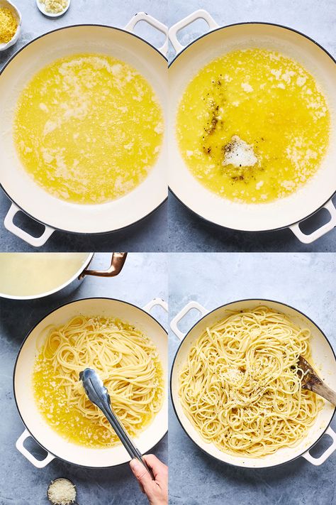 Lemon Pasta - Pasta al Limone | Olive & Mango Simple Lemon Pasta Sauce, Lemon Pasta Healthy, Lemon Olive Oil Pasta, Lemon Based Pasta Sauce, Lemon Pasta No Cream, Pasta Limone Recipe, One Pot Lemon Ricotta Pasta, Simple Lemon Pasta, Lemon Butter Sauce Pasta