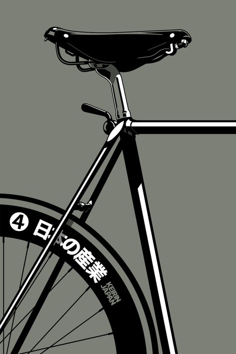 Gianmarco Magnani Fixed Gear Bike Wallpaper, Fixie Bike Wallpaper, Fixie Wallpaper, Bike Anime, Wallpaper Bike, Bicycle Aesthetic, Cycle Poster, Bicycle Wallpaper, Bike Decor