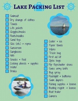 What to Pack for a Day at the Lake With Kids - Trips With Tykes Lake Packing List, Boating Tips, Day At The Lake, Lake Fun, Lake George Village, Summer Vacation Spots, Fun Winter Activities, Beach Packing, Lake Trip