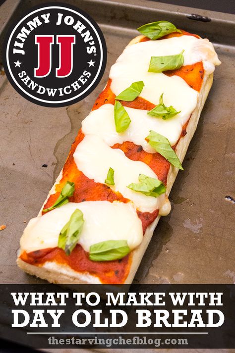 Jimmy Johns Day Old Bread Recipes, Day Old Bread Recipes, Bread Recipes French, Old Bread Recipes, Jimmy Johns Bread, Recipes With Old Bread, Chocolate Chip Bread Pudding, Easy French Bread, Copycat Food